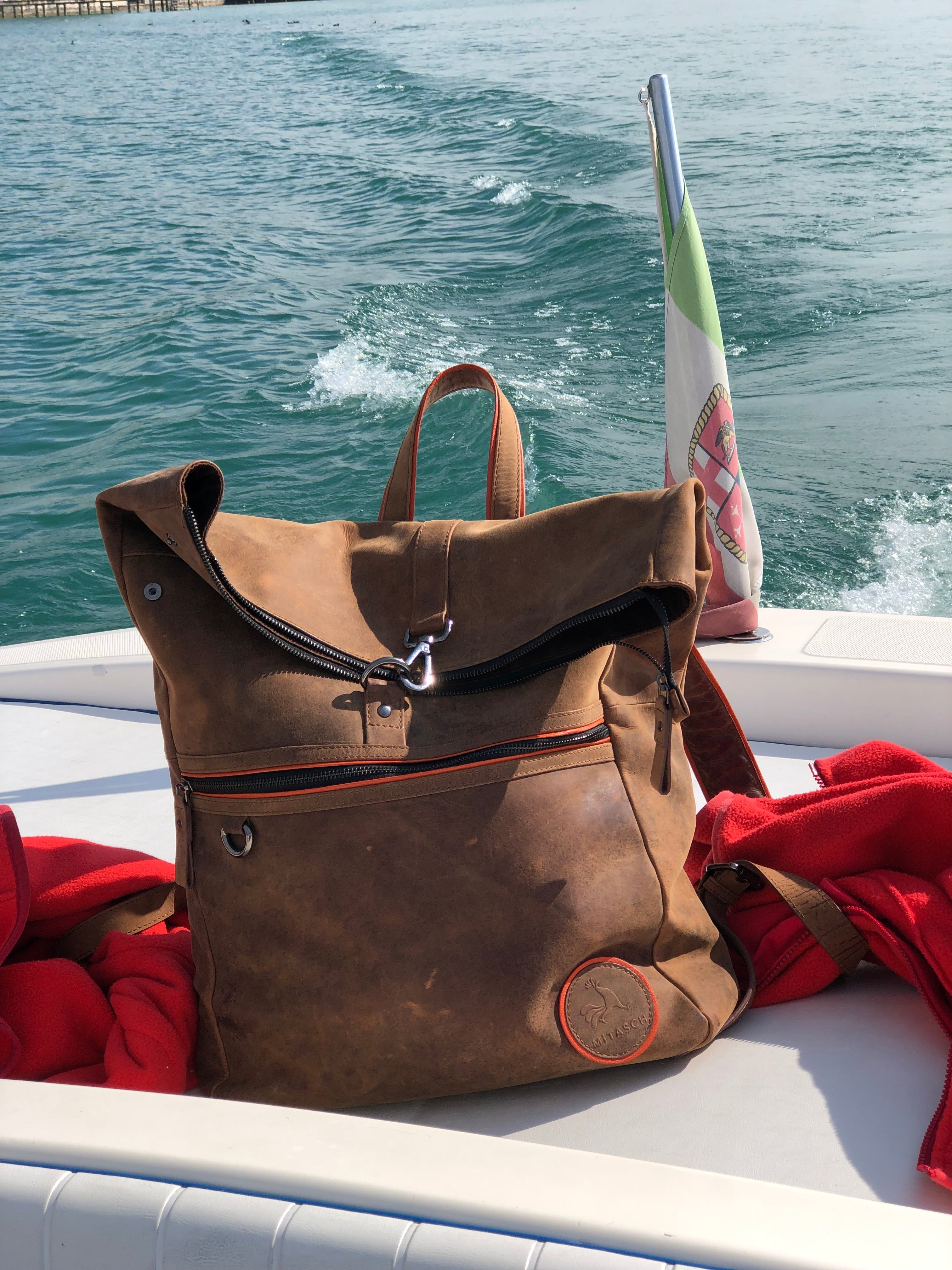 Rolltop Rucksack Fleur